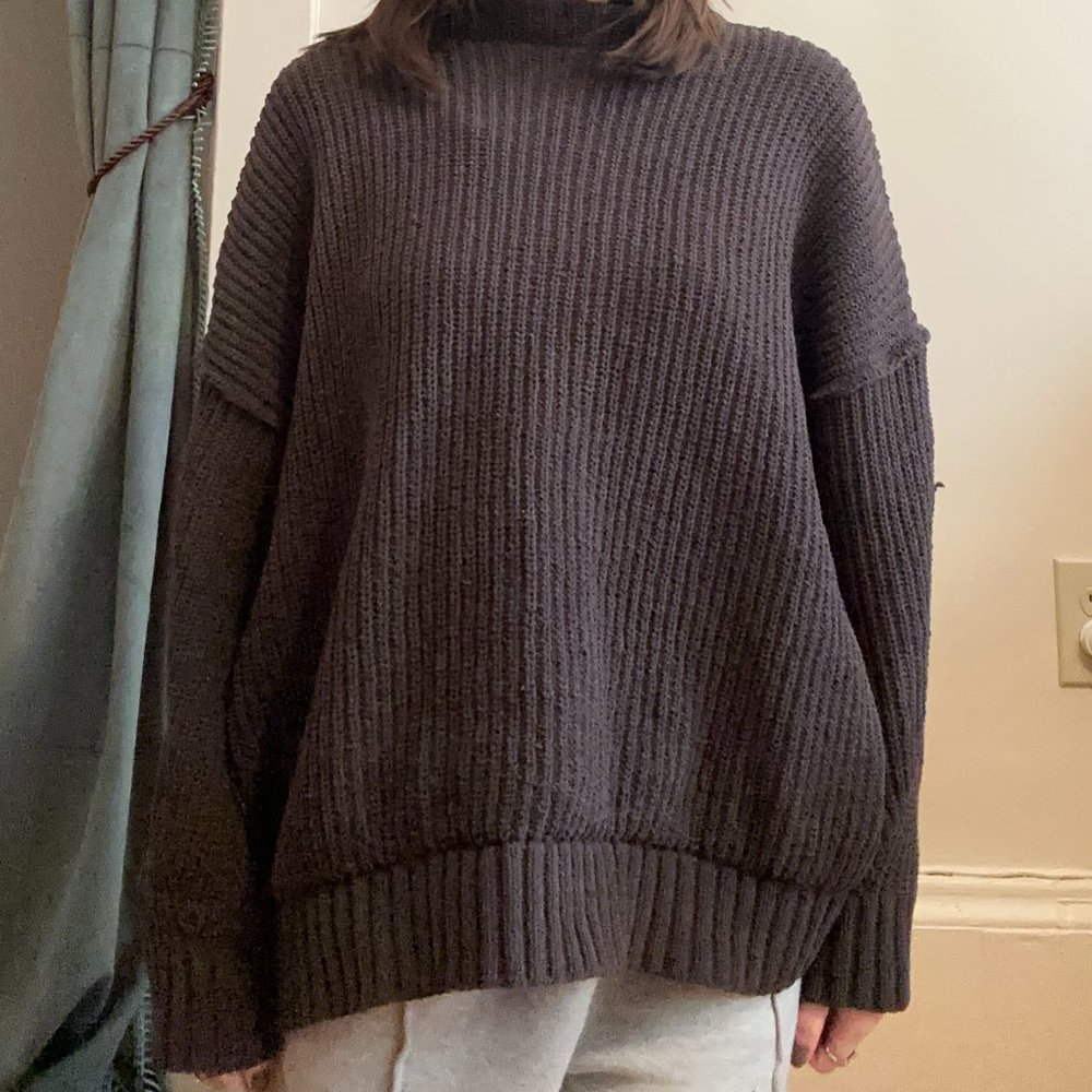 Oversized Brown Aerie Sweater size Small